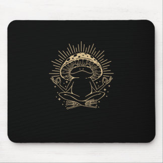 Frosch & Minimalismus Cottage Ästhetik Goblincore Mousepad