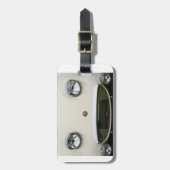 "Frosch-mit Augen" AustinSprite Gepäckanhänger (Vorderseite vertikal)