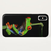 Frosch, Mit Augen gestrichen Case-Mate iPhone Hülle (Rückseite (Horizontal))