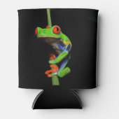 Frosch, Mit Augen gestrichen Dosenkühler (Vorderseite)