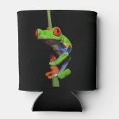 Frosch, Mit Augen gestrichen Dosenkühler (Rückseite)