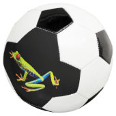Frosch, Mit Augen gestrichen Fußball (Dreiviertel)