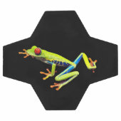 Frosch, Mit Augen gestrichen Fußball (Flach)