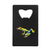 Frosch, Mit Augen gestrichen Geldbeutel Flaschenöffner (Vorderseite)