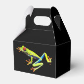 Frosch, Mit Augen gestrichen Geschenkschachtel (Rückseite)