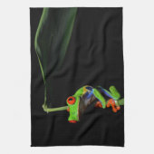 Frosch, Mit Augen gestrichen Geschirrtuch (Vertikal)