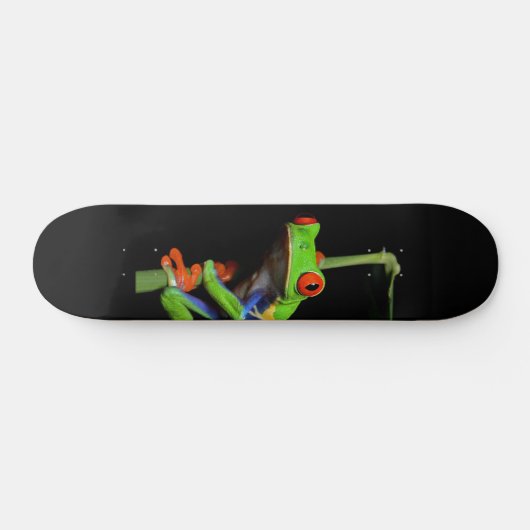 Frosch, Mit Augen gestrichen Skateboard (Horizontal)