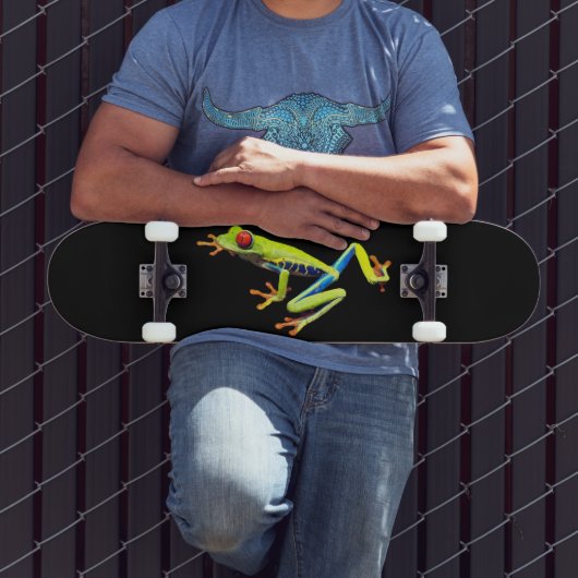 Frosch, Mit Augen gestrichen Skateboard (Außenbereich 3)