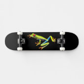 Frosch, Mit Augen gestrichen Skateboard (Horizontal)
