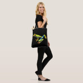 Frosch, Mit Augen gestrichen Tasche (Am Model)