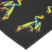 Frosch, Mit Augen gestrichen Tischdecke (Schrägansicht)