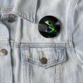 Frosch, Mit Augen Rotbaum III Button (Beispiel)