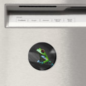 Frosch, Mit Augen Rotbaum III Magnet (In Situ (Geschirrspüler))