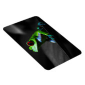 Frosch, Mit Augen Rotbaum III Magnet (Rechte Seite)