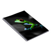 Frosch, Mit Augen Rotbaum III Notizblock (Rechte Seite)