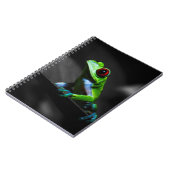 Frosch, Mit Augen Rotbaum III Notizblock (Linke Seite)