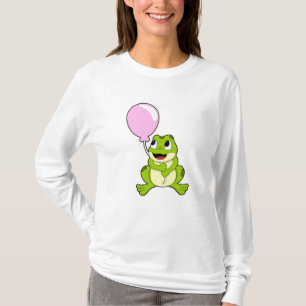 Frosch mit Ballon T-Shirt