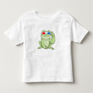 Frosch mit Brille Kleinkind T-shirt