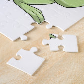 Frosch mit Brille Puzzle (Seite)