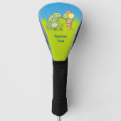 Frosch mit Eiscreme Golf Headcover (Vorderseite)