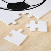 Frosch mit Fußball Puzzle (Seite)