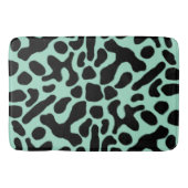 Frosch mit grünem und schwarzem Gift Badematte (Vorderseite)