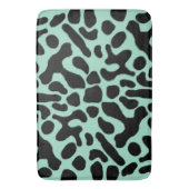 Frosch mit grünem und schwarzem Gift Badematte (Vorderseite Vertikal)