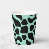 Frosch mit grünem und schwarzem Gift Pappbecher (Links)