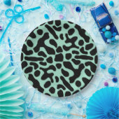 Frosch mit grünem und schwarzem Gift Pappteller (Party)