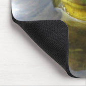 Frosch mit Haltung Mousepad (Ecke)