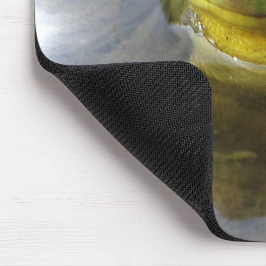 Frosch mit Haltung Mousepad (Ecke)