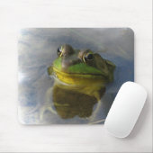 Frosch mit Haltung Mousepad (Mit Mouse)