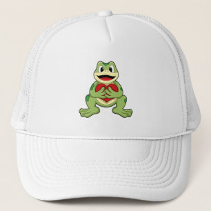 Frosch mit Herz Truckerkappe
