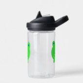 Frosch mit Herzwasserflasche Trinkflasche (Links)