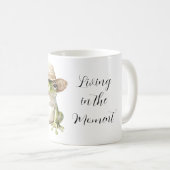 Frosch mit Hut Kaffeetasse (VorderseiteRechts)
