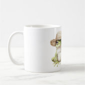 Frosch mit Hut Kaffeetasse (Links)