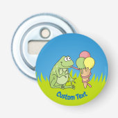 Frosch mit Icecream Flaschenöffner (Vorderseite)