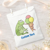 Frosch mit Icecream Gevor Bag Geschenktütchen (Ausgeschnitten)