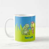 Frosch mit Icecream-Tasse Kaffeetasse (Links)
