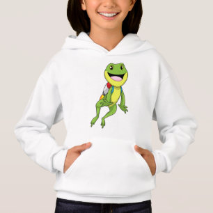 Frosch mit Jetpack Hoodie