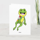 Frosch mit Jetpack Karte (Rückseite)
