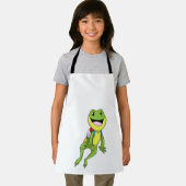 Frosch mit Jetpack Schürze (Insitu)