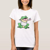 Frosch mit Käfer T-Shirt (Vorderseite)