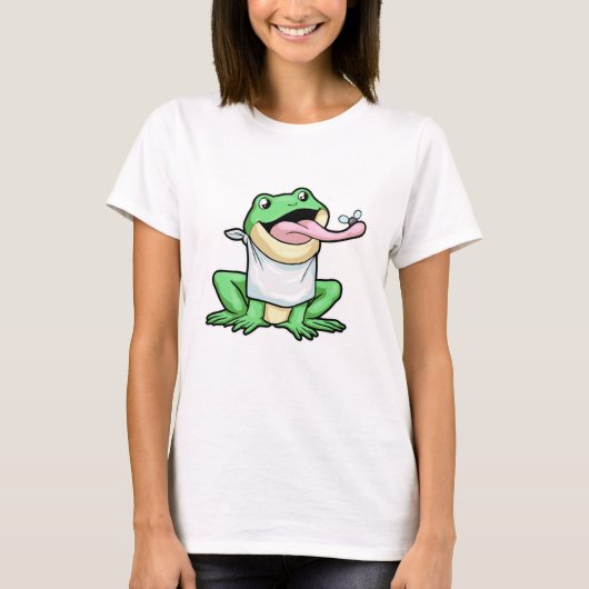 Frosch mit Käfer T-Shirt (Vorderseite)