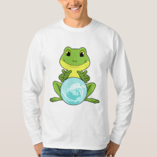 Frosch mit Kristallkugel T-Shirt