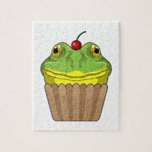 Frosch mit Muffin Puzzle