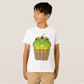 Frosch mit Muffin T-Shirt (Vorne ganz)