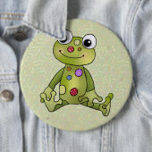 Frosch mit Punkten Button (Beispiel)