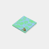 Frosch mit Seerosenblättern Post-it-Notes Post-it Klebezettel (angewinkelt)