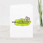 Frosch mit Sonnenbrille Karte (Vorderseite)